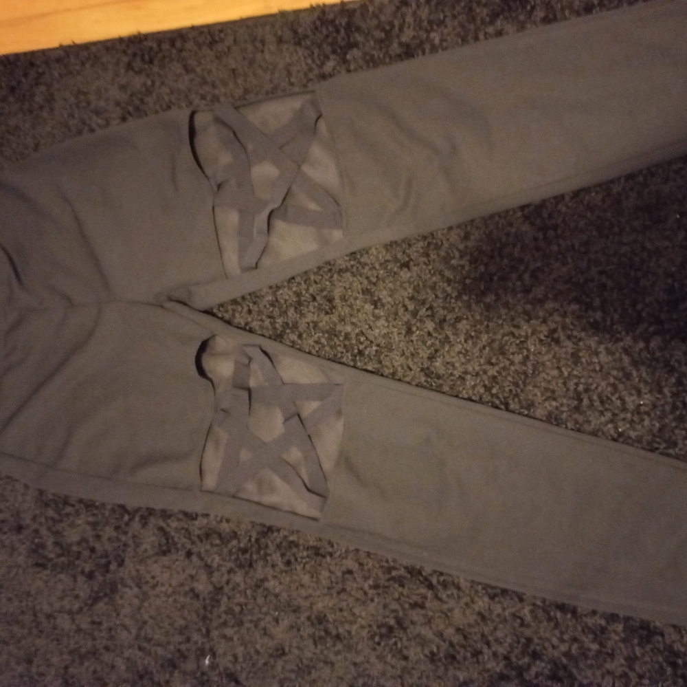 Womens pentagram leggings
